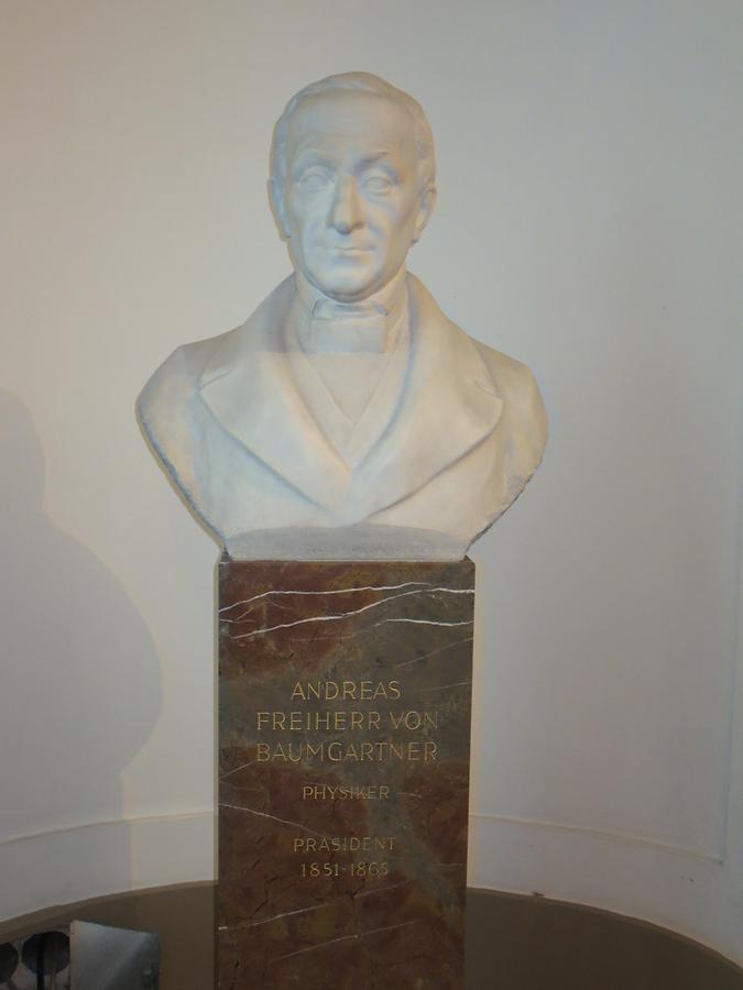 Andreas Fhr von Baumgartner Gedenkbüste