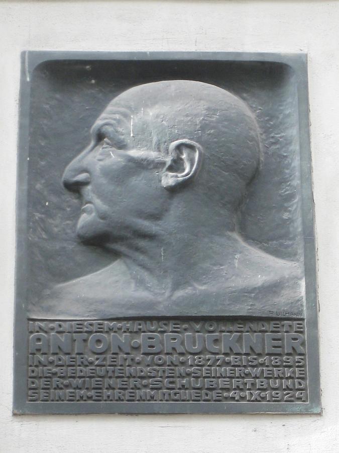 Anton Bruckner Gedenktafel