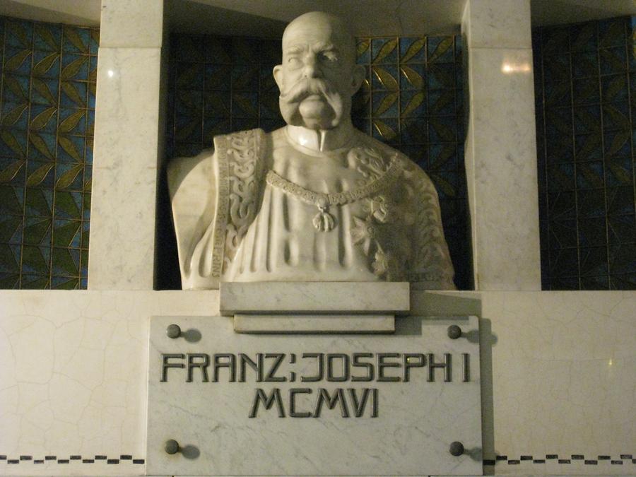 Kaiser Franz Joseph-Büste von Richard J. Luksch