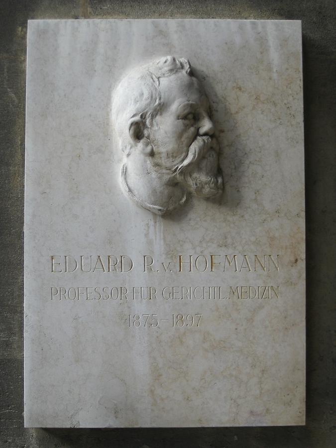 Eduard von Hofmann Gedenktafel