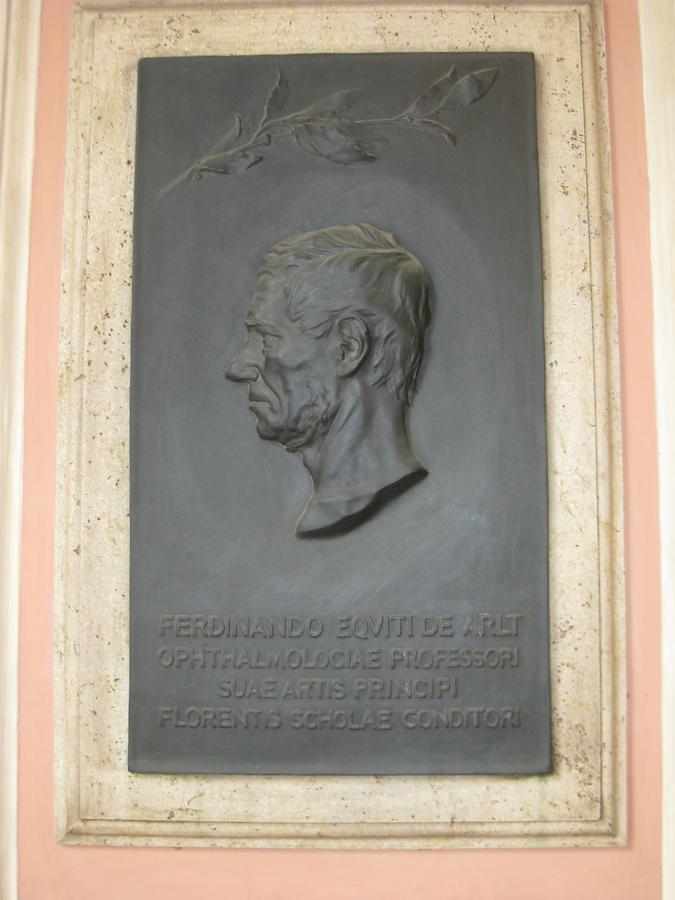 Ferdinand Ritter von Arlt Gedenktafel