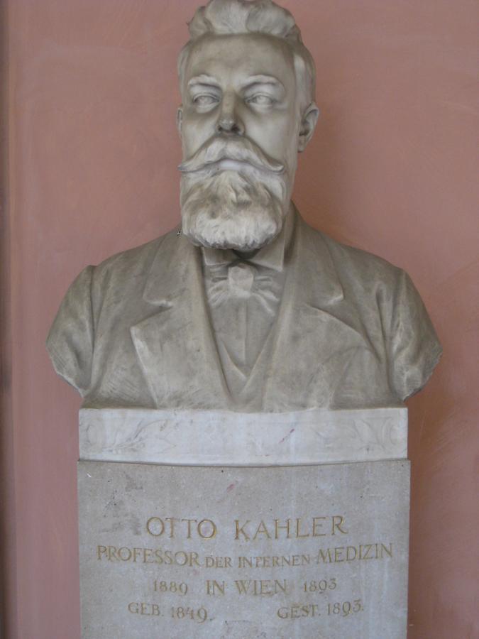 Otto Kahler Gedenkbüste