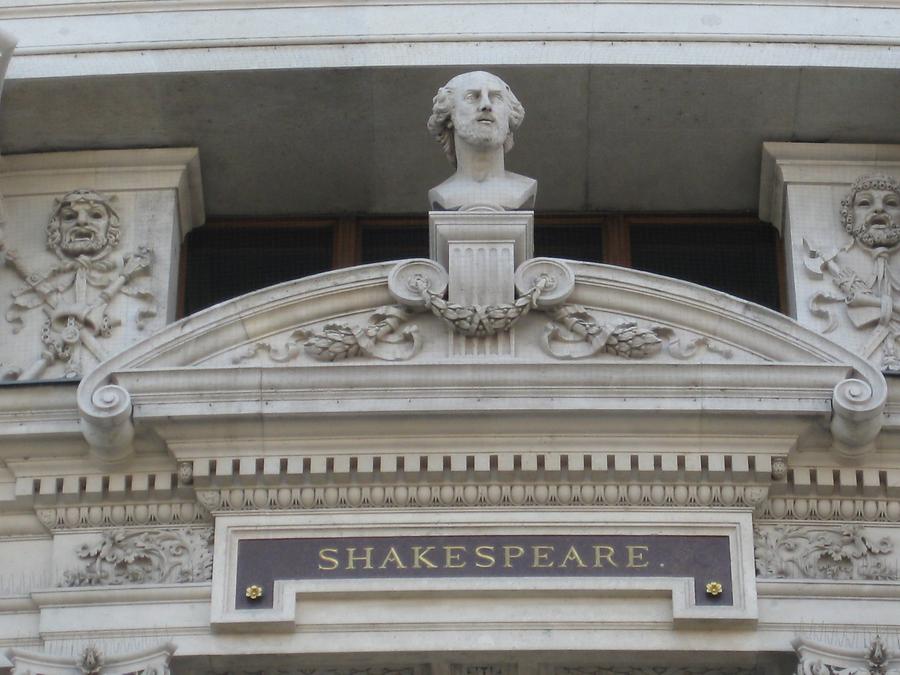 William Shakespeare Gedenkbüste