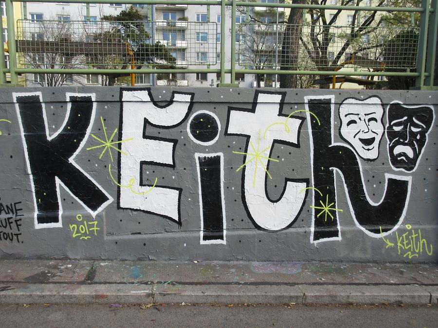 Graffito 'Keith'