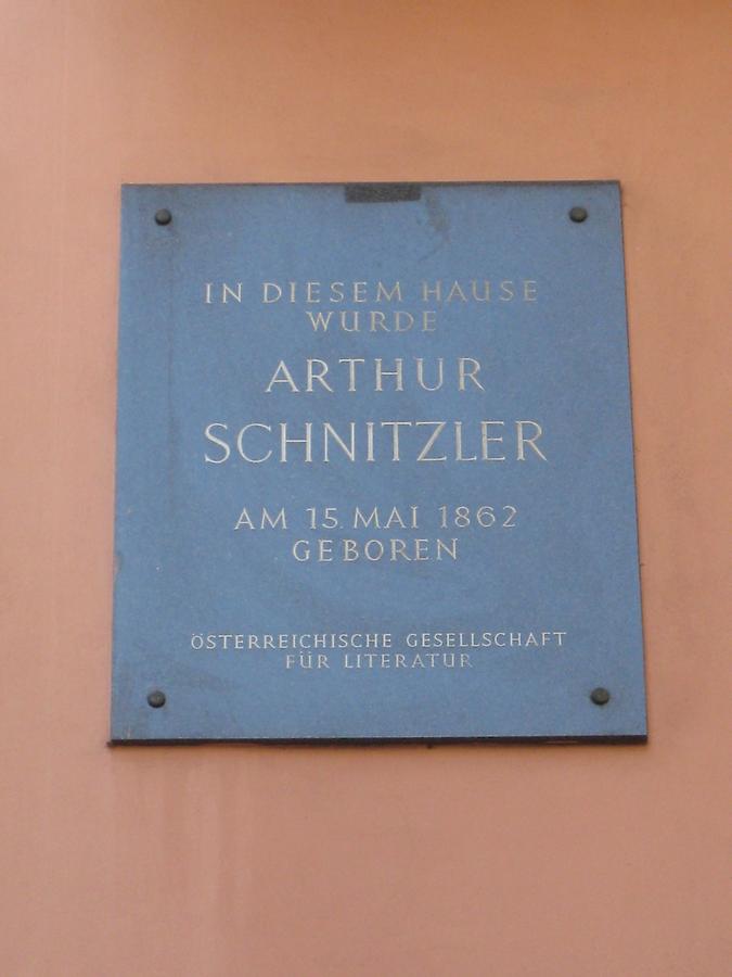 Arthur Schnitzler Gedenktafel