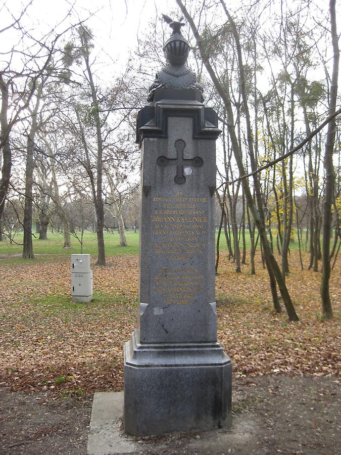 Johann Kallinich Denkmal 1848