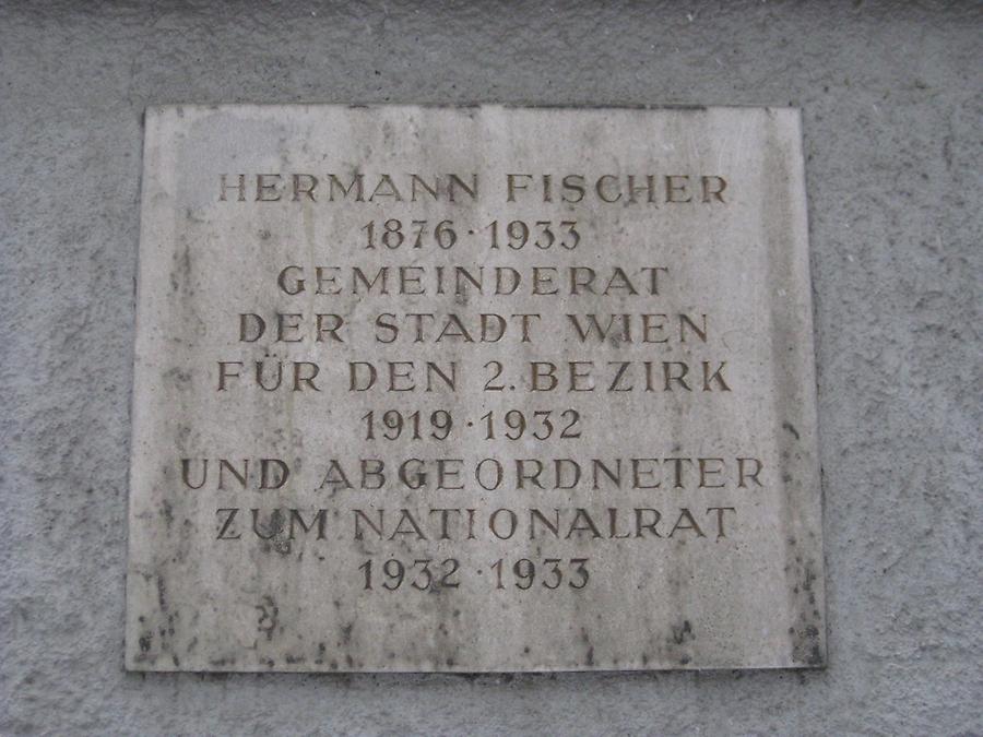Hermann Fischer Gedenktafel
