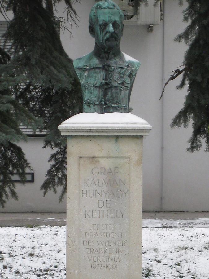 Graf Kalman Hunyady de Kethely Denkmal