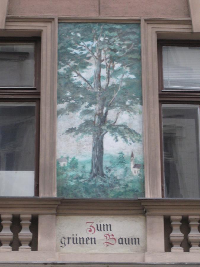 Hauszeichen 'Zum grünen Baum'