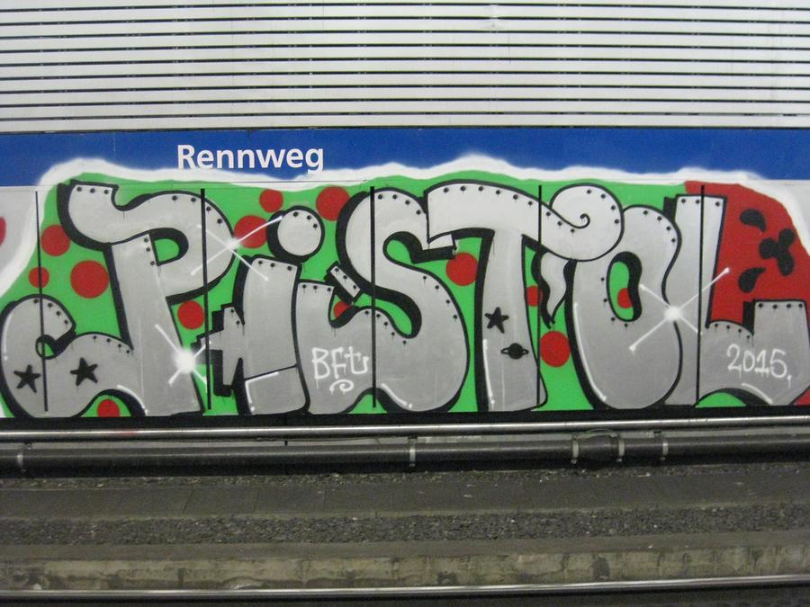 Graffito 'Pistol'