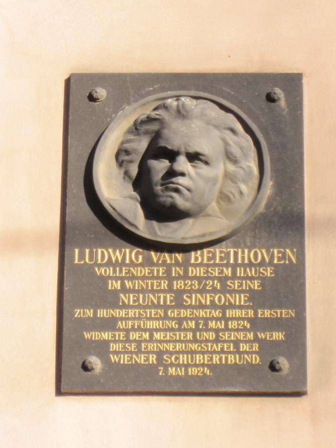 Ludwig van Beethoven Gedenktafel