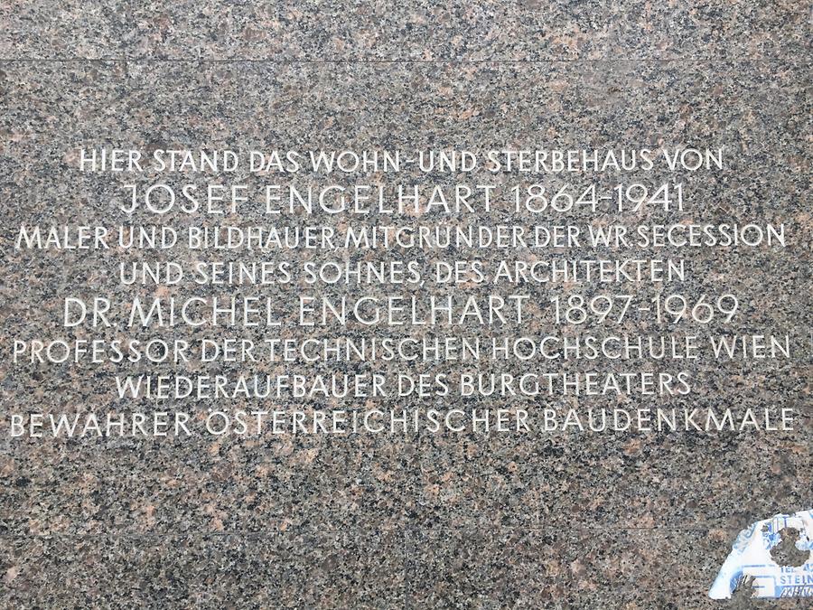 Josef und Michael Engelhart Gedenktafel