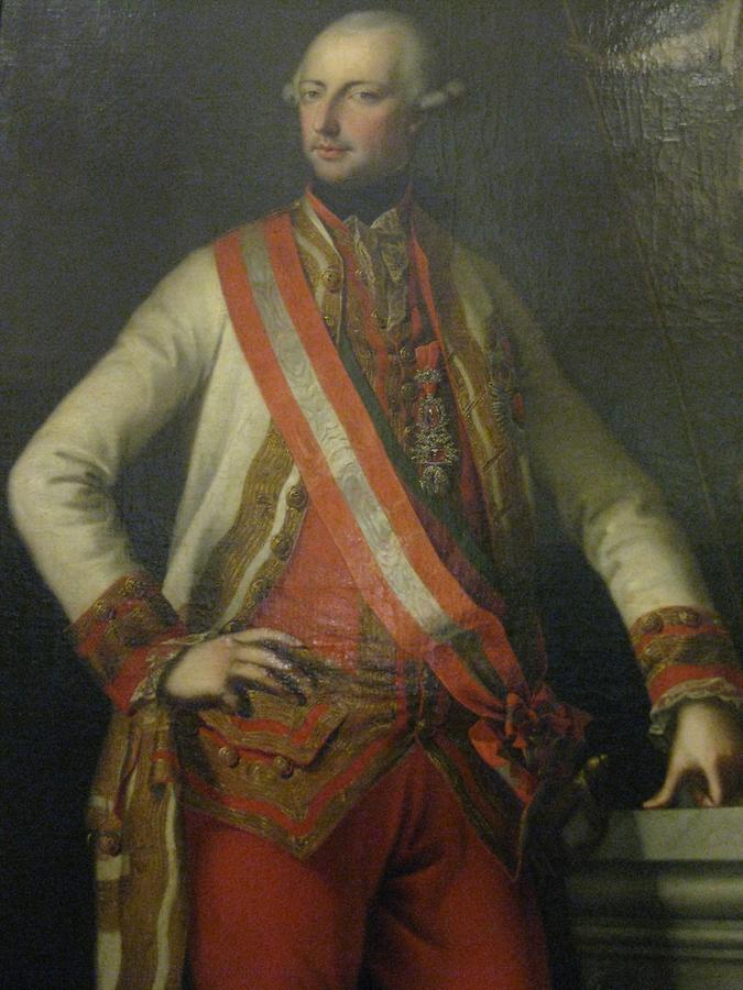 Ölbild 'Kaiser Joseph II.' von Josef Hickl 1776