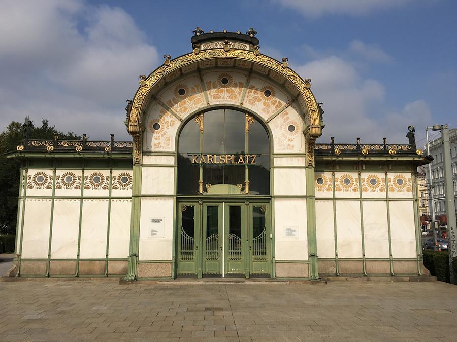 Otto Wagner-Pavillon West (zu Wien Museum)