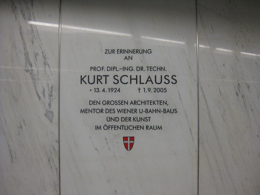 Kurt Schlauss Gedenktafel