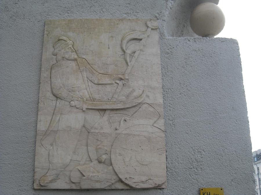 'Türkenkugel' und 'Türkenkugelabschuss'-Relief