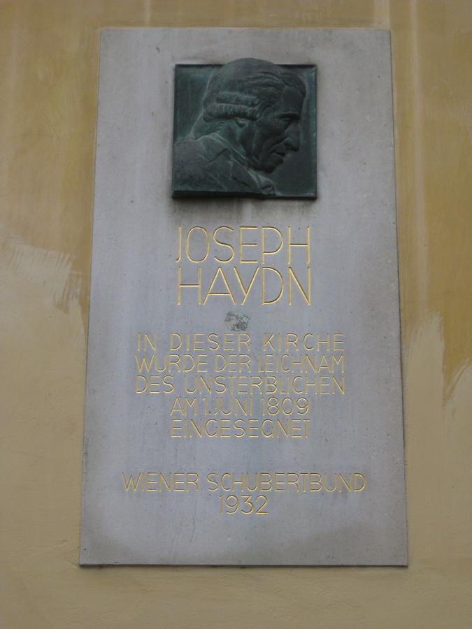 Joseph Haydn Gedenktafel