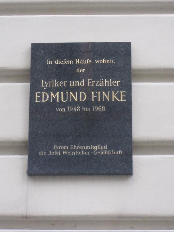 Edmund Finke Gedenktafel