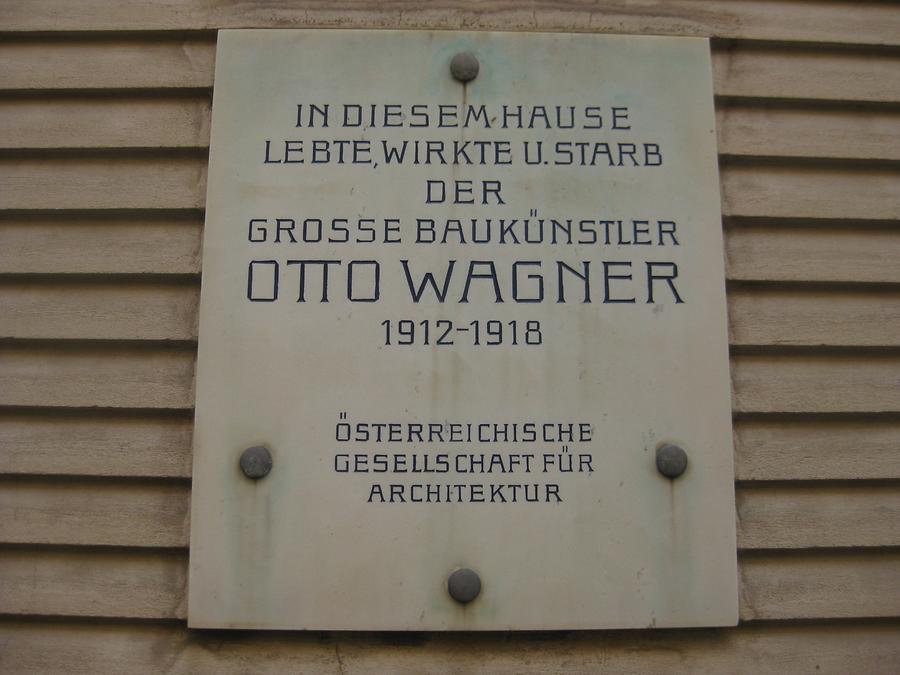 Otto Wagner Gedenktafel