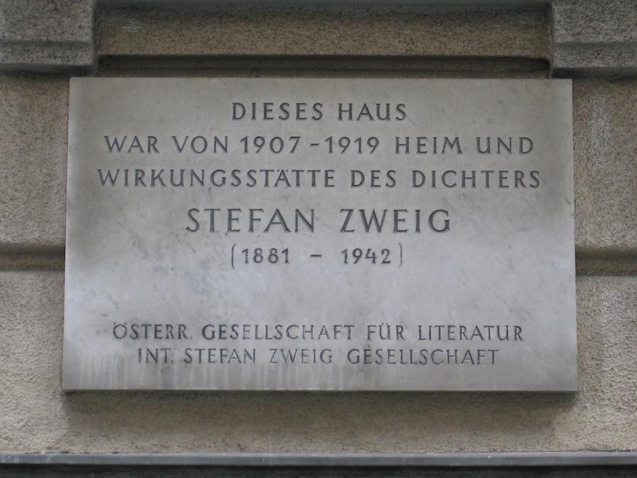 Stefan Zweig Gedenktafel