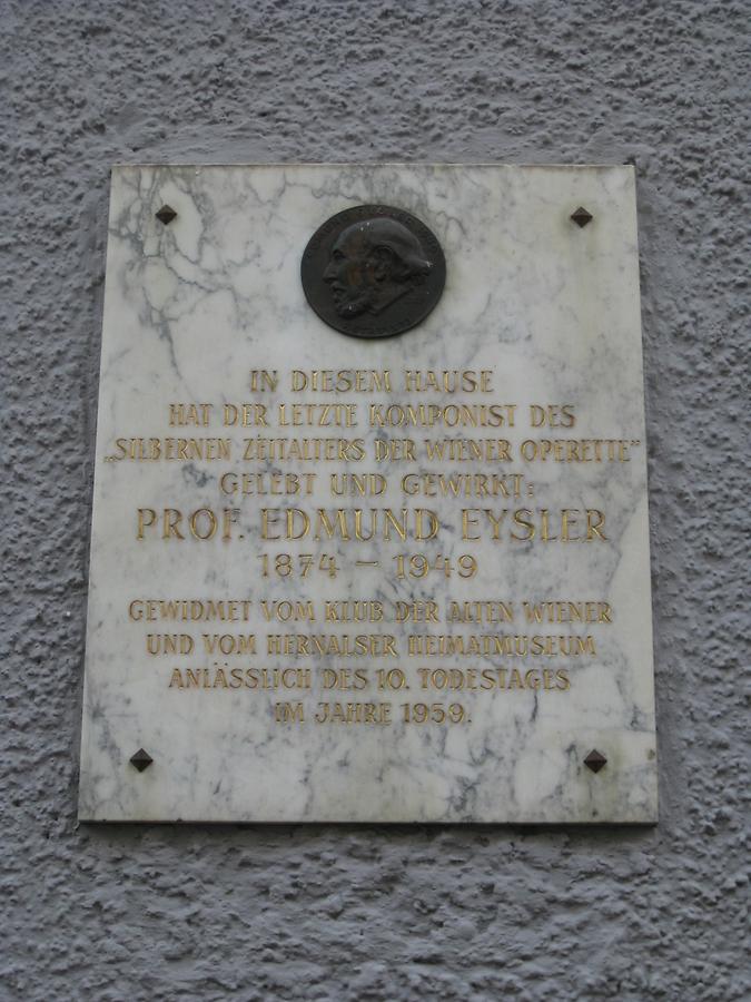 Edmund Eysler Gedenktafel