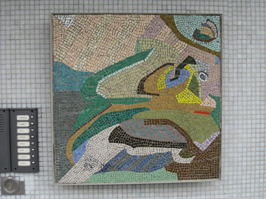 Mosaik-Hauszeichen von Gerhard Gutruf