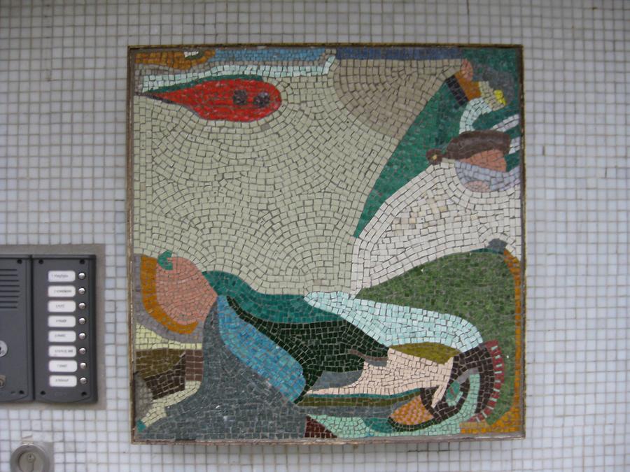 Mosaik-Hauszeichen von Gerhard Gutruf