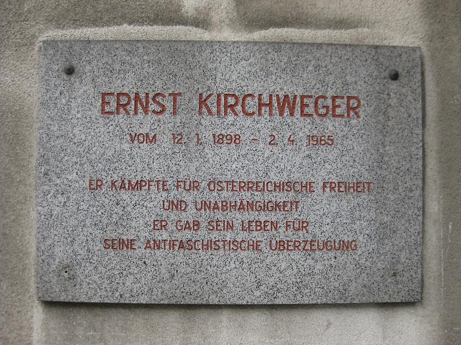 Ernst Kirchweger Gedenktafel