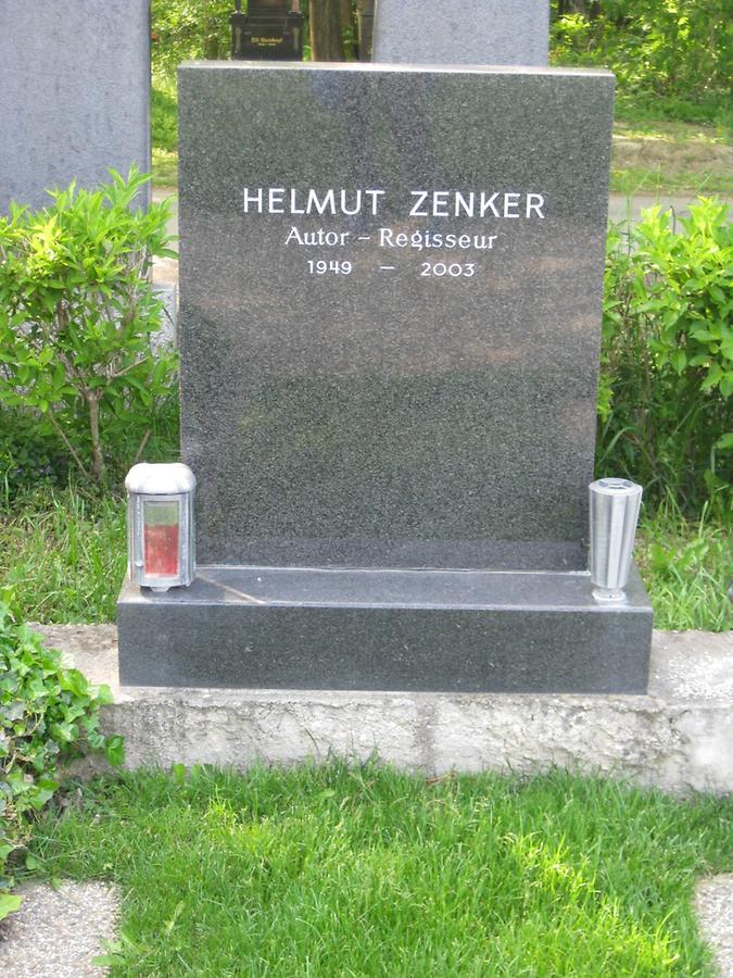 Grab von Helmut Zenker, Autor, Regisseur 1949-2003