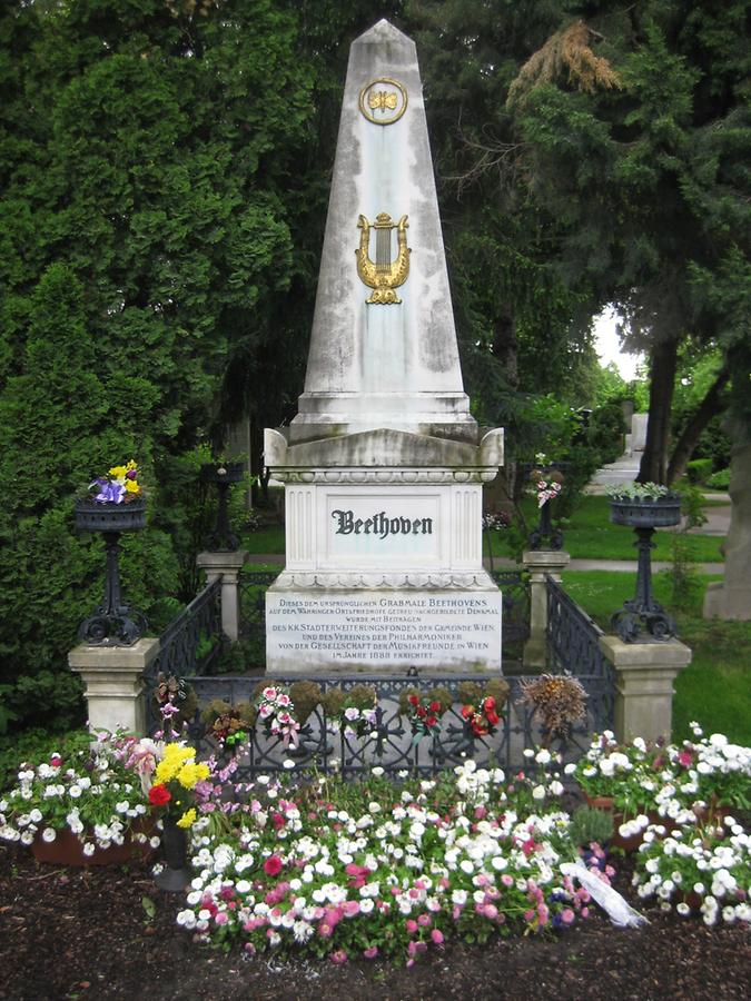 Grab von Ludwig van Beethoven, Komponist 1770-1827