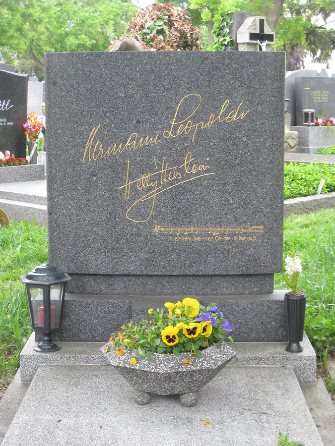 Grab von Hermann Leopoldi, Sänger 1888-1959