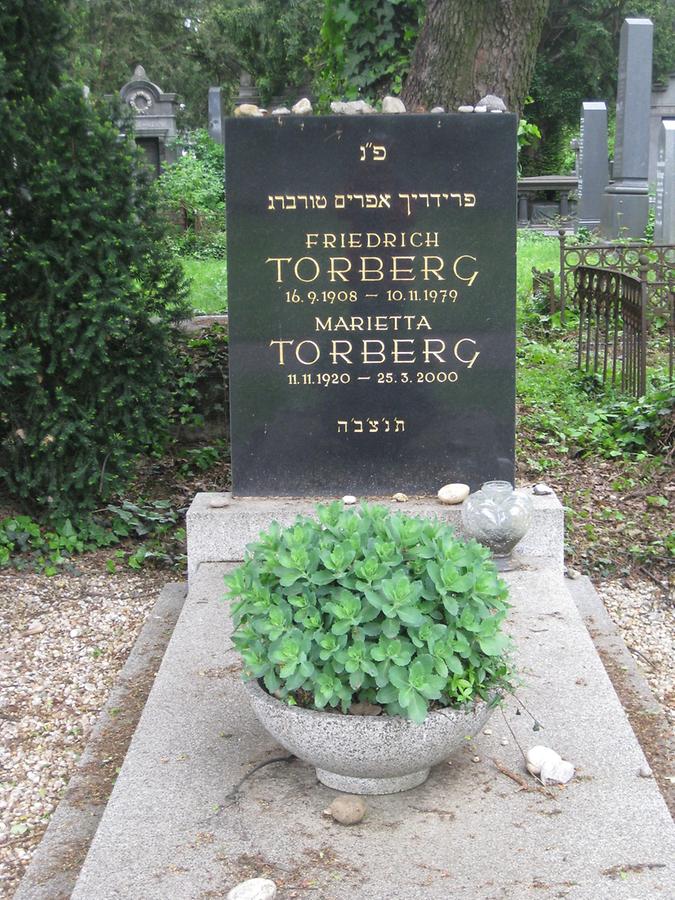 Grab von Friedrich Torberg, Schriftsteller 11908-1979