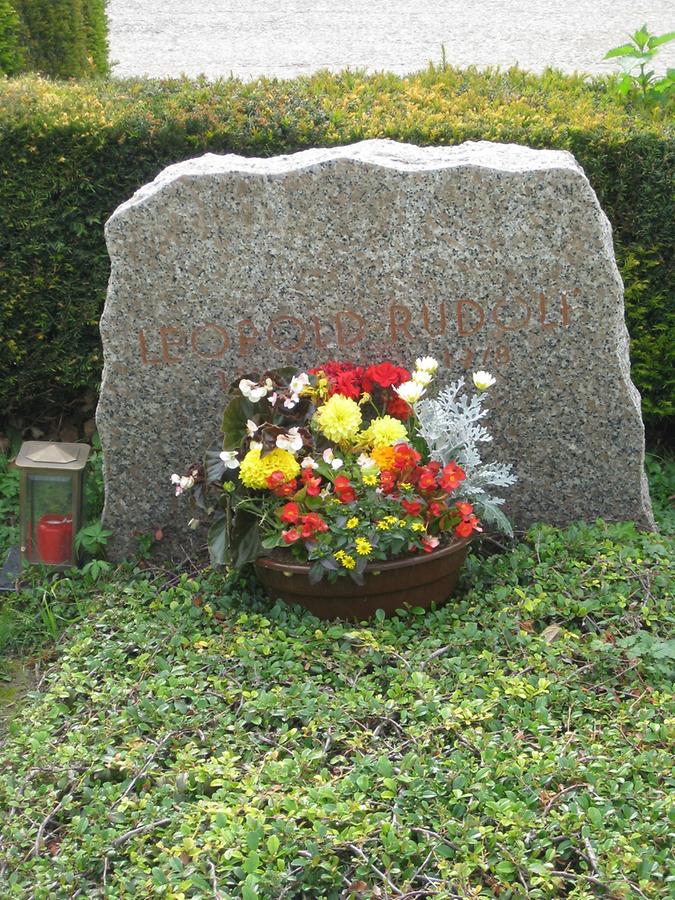 Grab von Leopold Rudolf, Schauspieler 1911-1978
