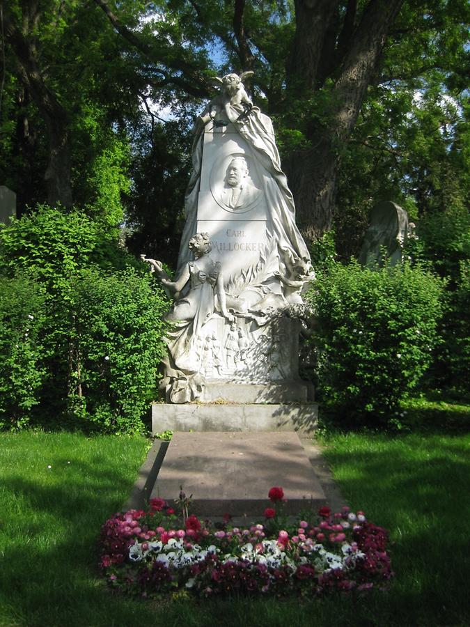 Grab von Carl Millöcker, Komponist 1842-1899