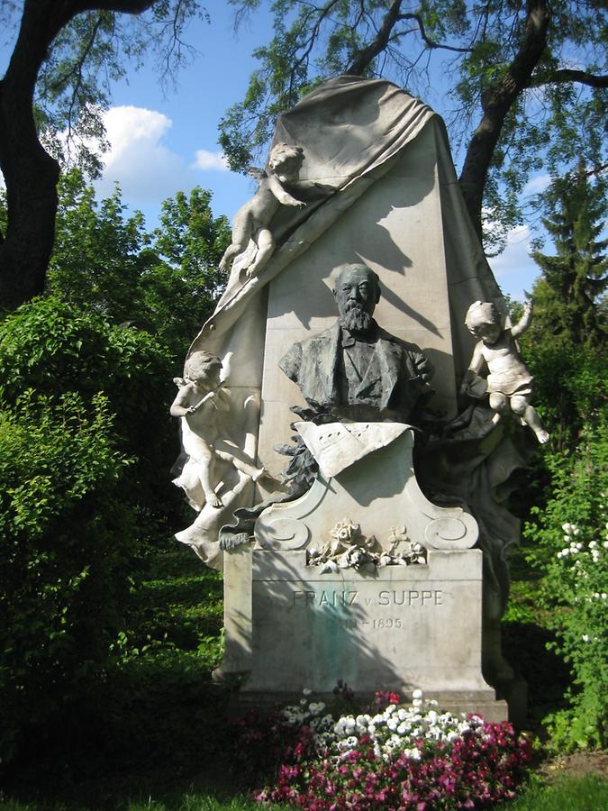 Grab von Franz von Suppé, Komponist 1860-1903