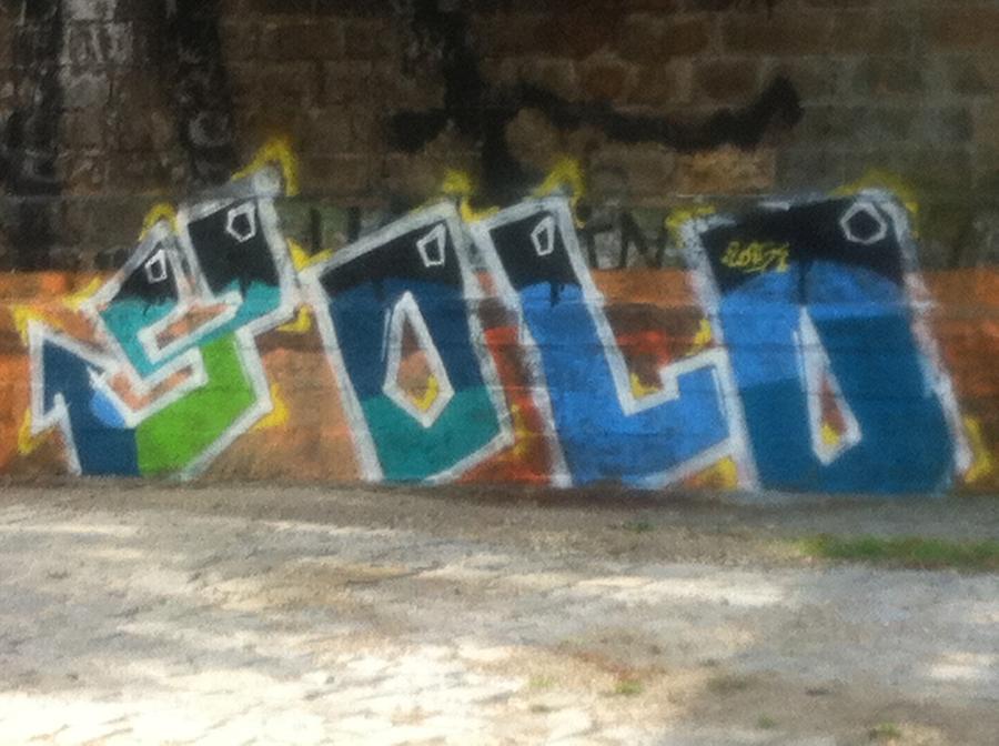 Graffito 'Solo'