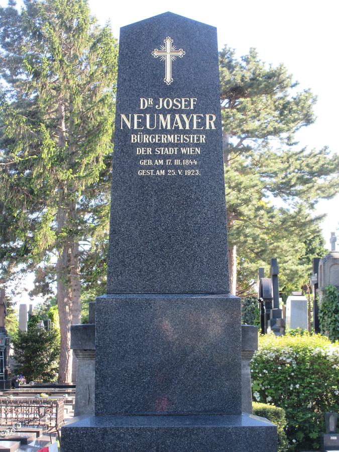 Grab von Josef Neumayer, Wiener Bürgermeister 1844-1923