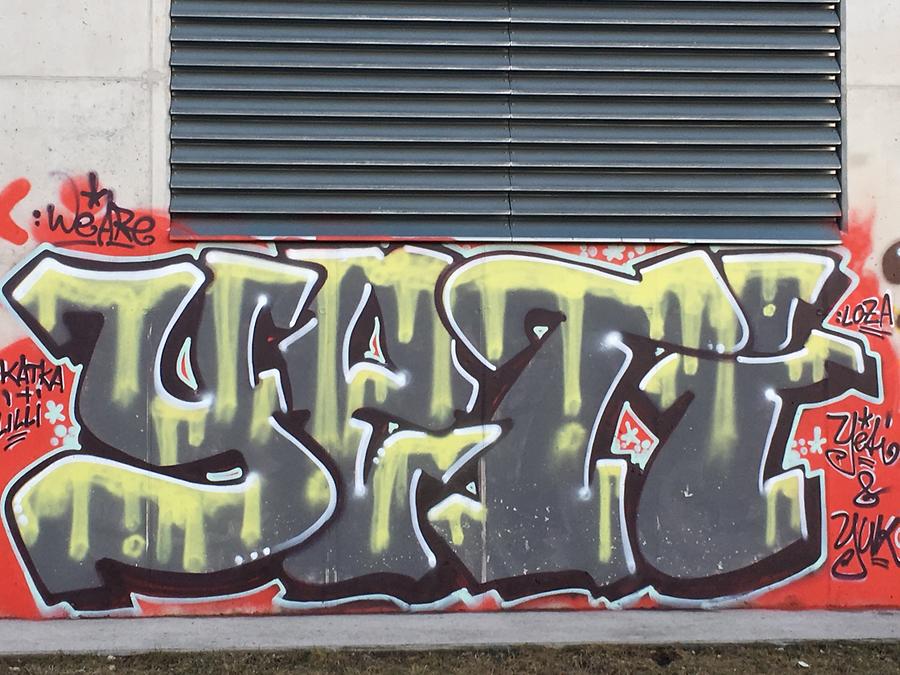 Graffito 'Yeti'