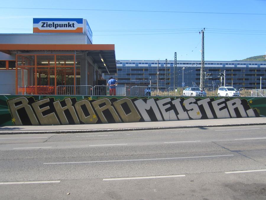 Graffito 'Rekordmeister'