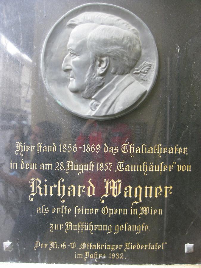 Richard Wagner Gedenktafel