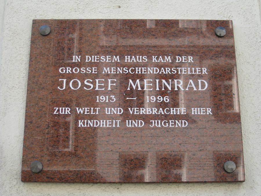 Josef Meinrad Gedenktafel
