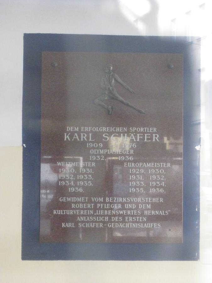 Karl Schäfer Gedenktafel