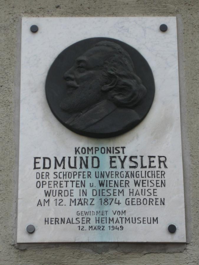 Edmund Eysler Gedenktafel