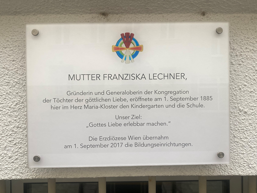 Mutter Franziska Lechner-Gedenktafel