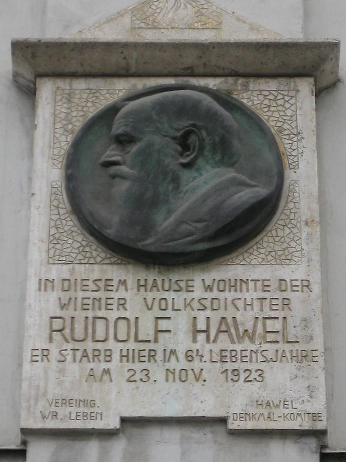 Rudolf Hawel Gedenktafel