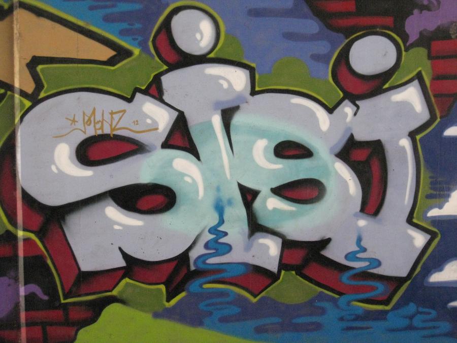 Graffito 'Sisi'