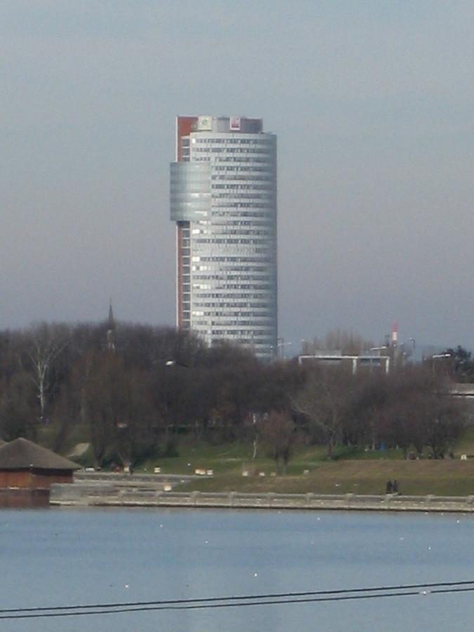 Blick von der Donauinsel