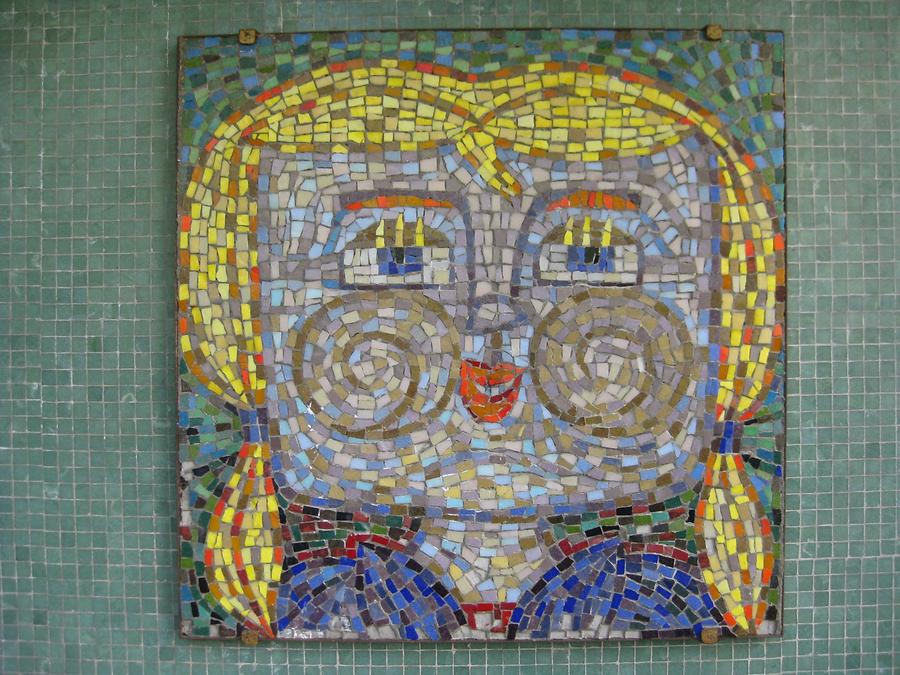 Mosaikhauszeichen von Isolde Jurina 1974