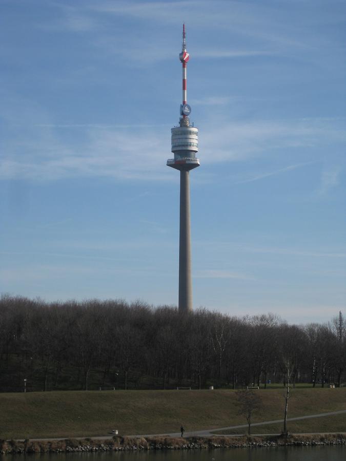 Blick von der Donauinsel