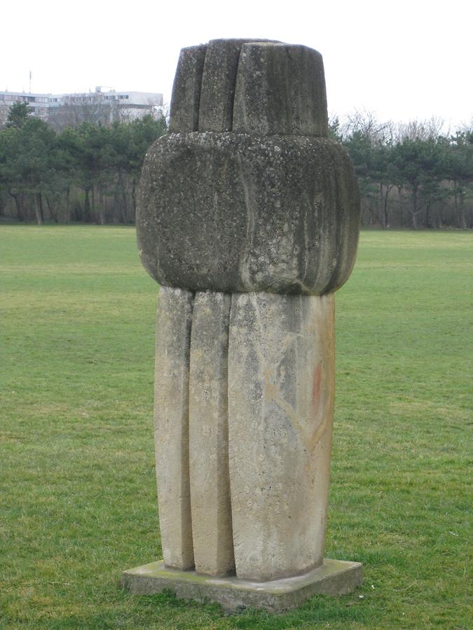 Plastik auf der Papstwiese